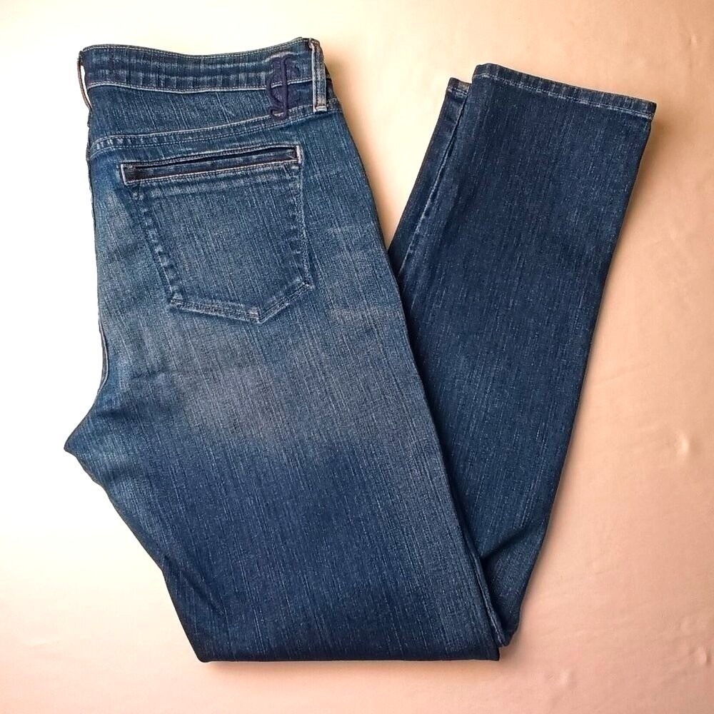 Juicy Couture Womens Mid Rise Relaxed Skinny Medium Wash Denim Jeans Size 29/8